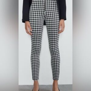 Zara Gingham Leggings